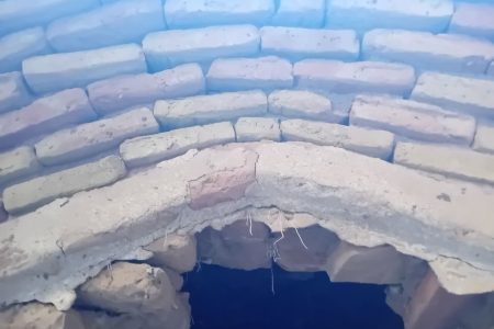 کشف 2بنای تاریخی درحفاری فاضلاب سیرجان