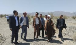 بازدید نماینده شش شهرستان جنوبی به اتفاق مدیرکل منابع طبیعی و آبخیزداری جنوب کرمان از پروژه های منابع طبیعی و دیدار با فعالین تولیدی شهرستان قلعه گنج