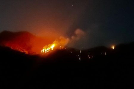 آتش‌سوزی ۱۴ ساعته در عنبرآباد: حریق گسترده در مناطق صعب‌العبور دهستان امجز