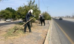 آماده‌سازی شهر جیرفت برای بازگشایی مدارس