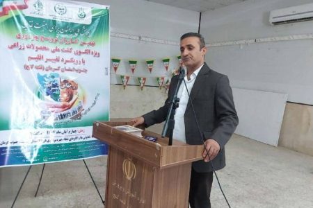 برگزاری نهمین کاروان ترویج بهره‌وری ویژه الگوی کشت ملی در شهرستان قلعه‌گنج