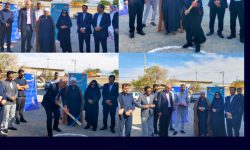 کلنگ‌زنی مرکز جامع پرتودرمانی و شیمی‌درمانی در بیمارستان امام خمینی جیرفت